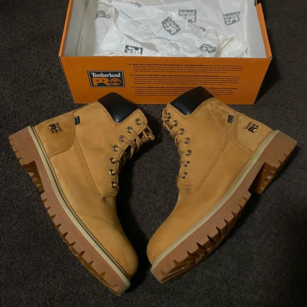 Timberland Pro Waterproof Stainless Steal Men’s Work Boots - Picture 3 of 12